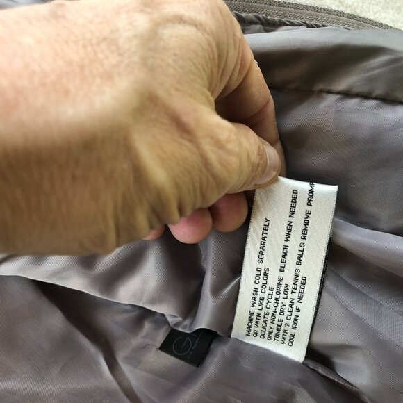 Kenneth Cole Womens Puffer Coat XS Grey Down & Feather - Picture 7 of 9